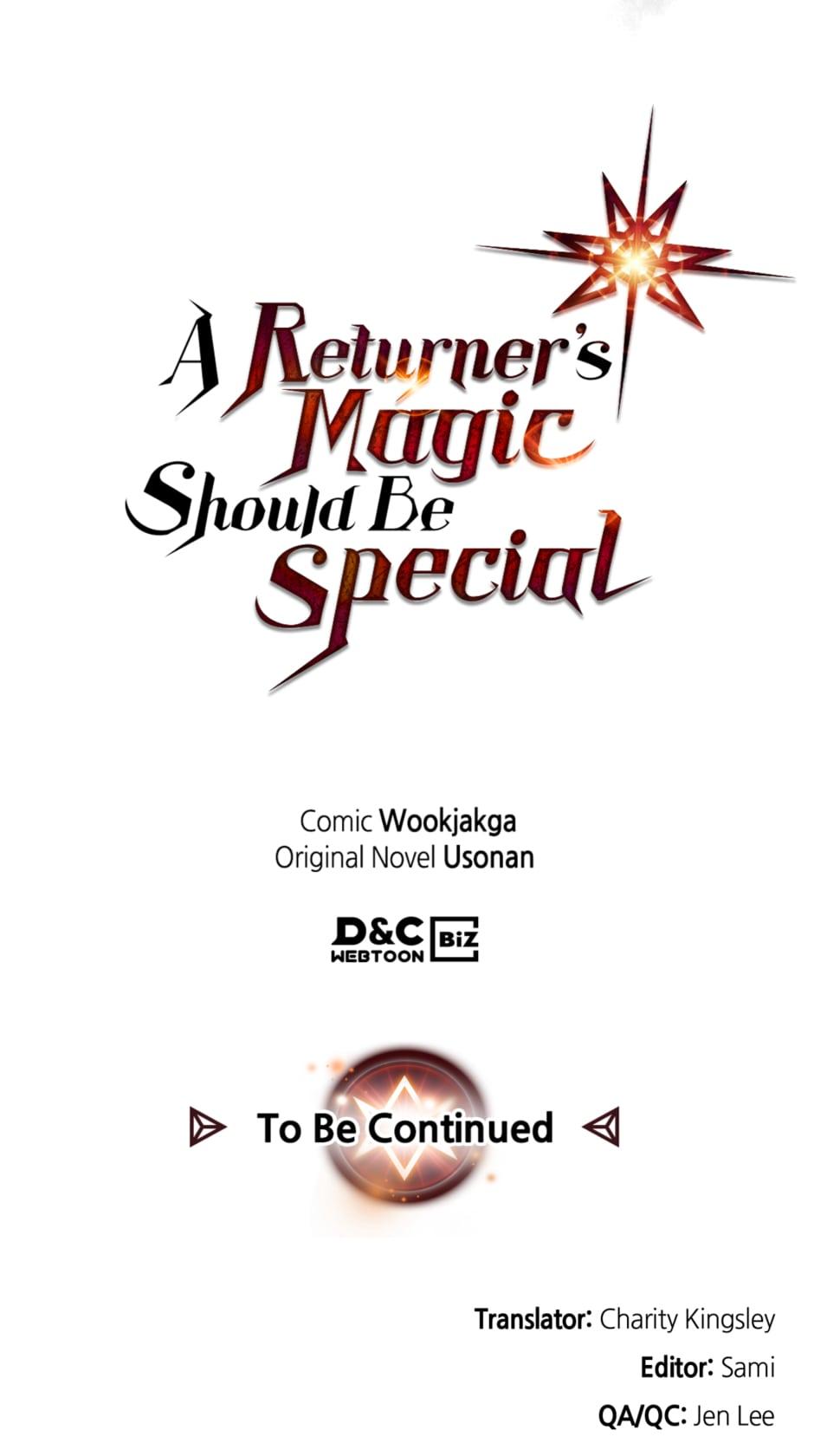 Read A Returner's Magic Should Be Special Manga Online