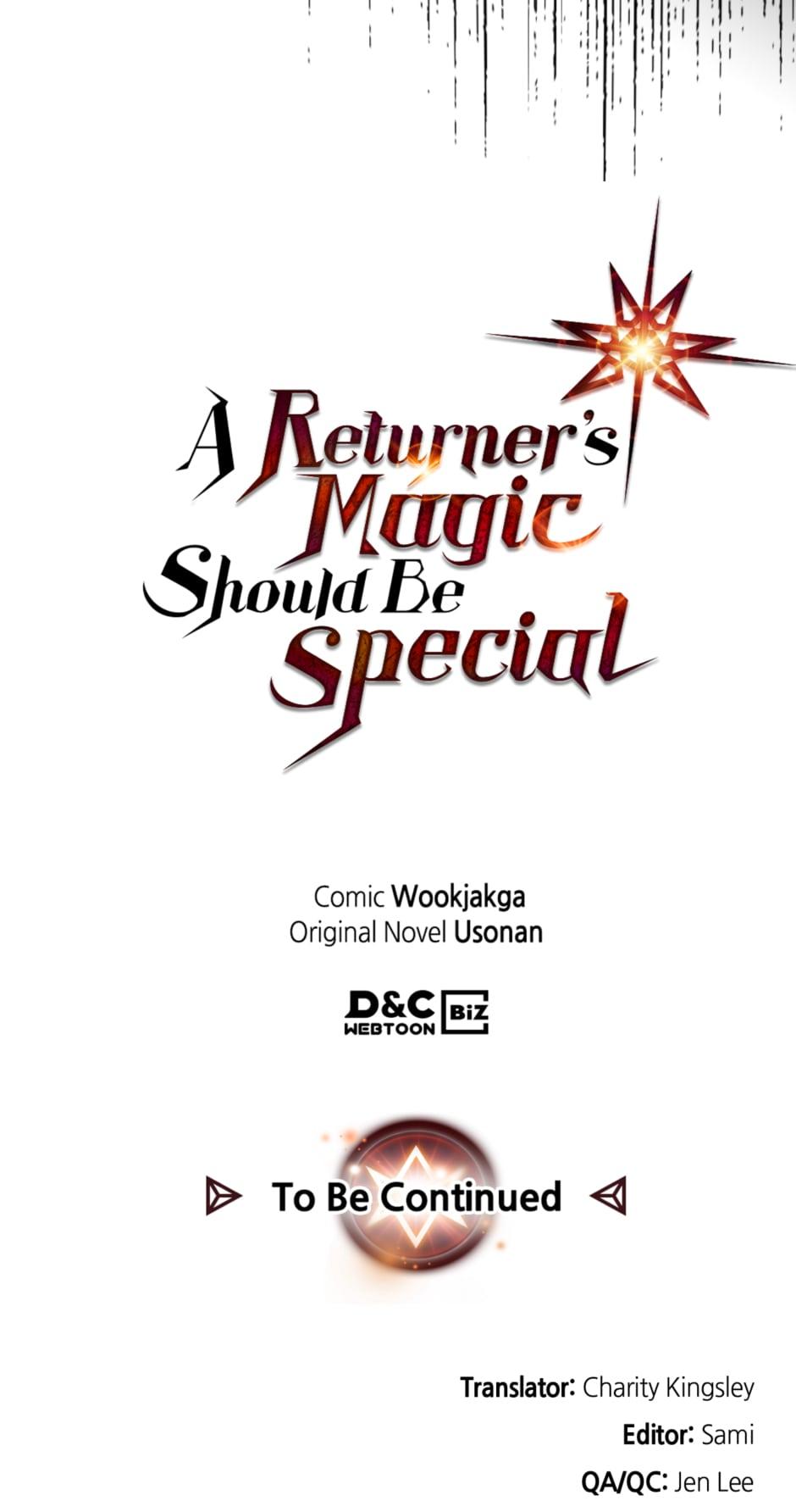 Read A Returner's Magic Should Be Special Manga Online