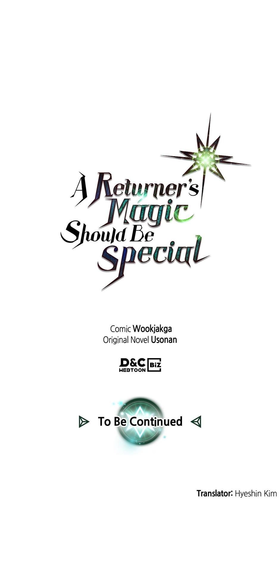 Read A Returner's Magic Should Be Special Manga Online