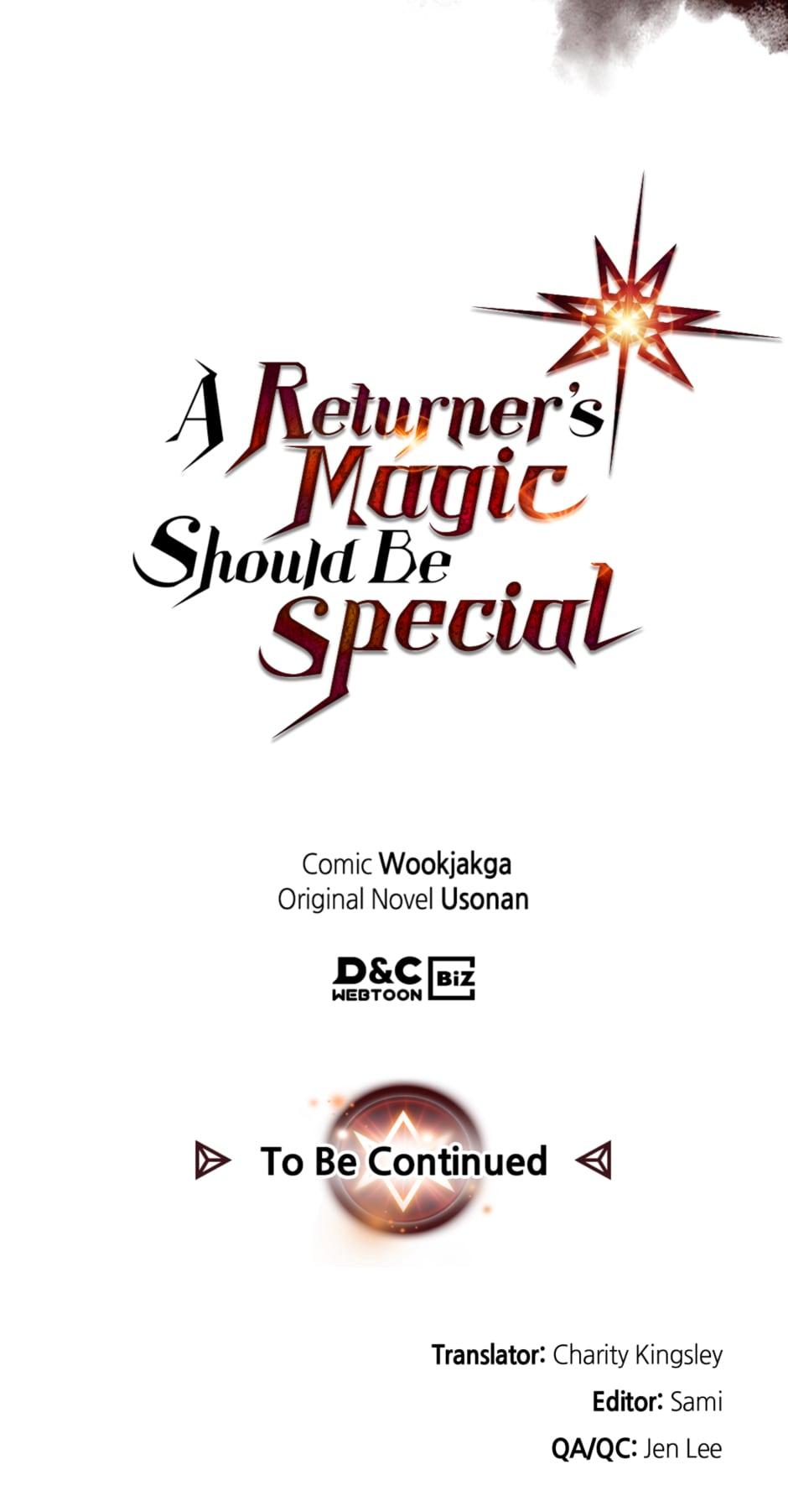 Read A Returner's Magic Should Be Special Manga Online