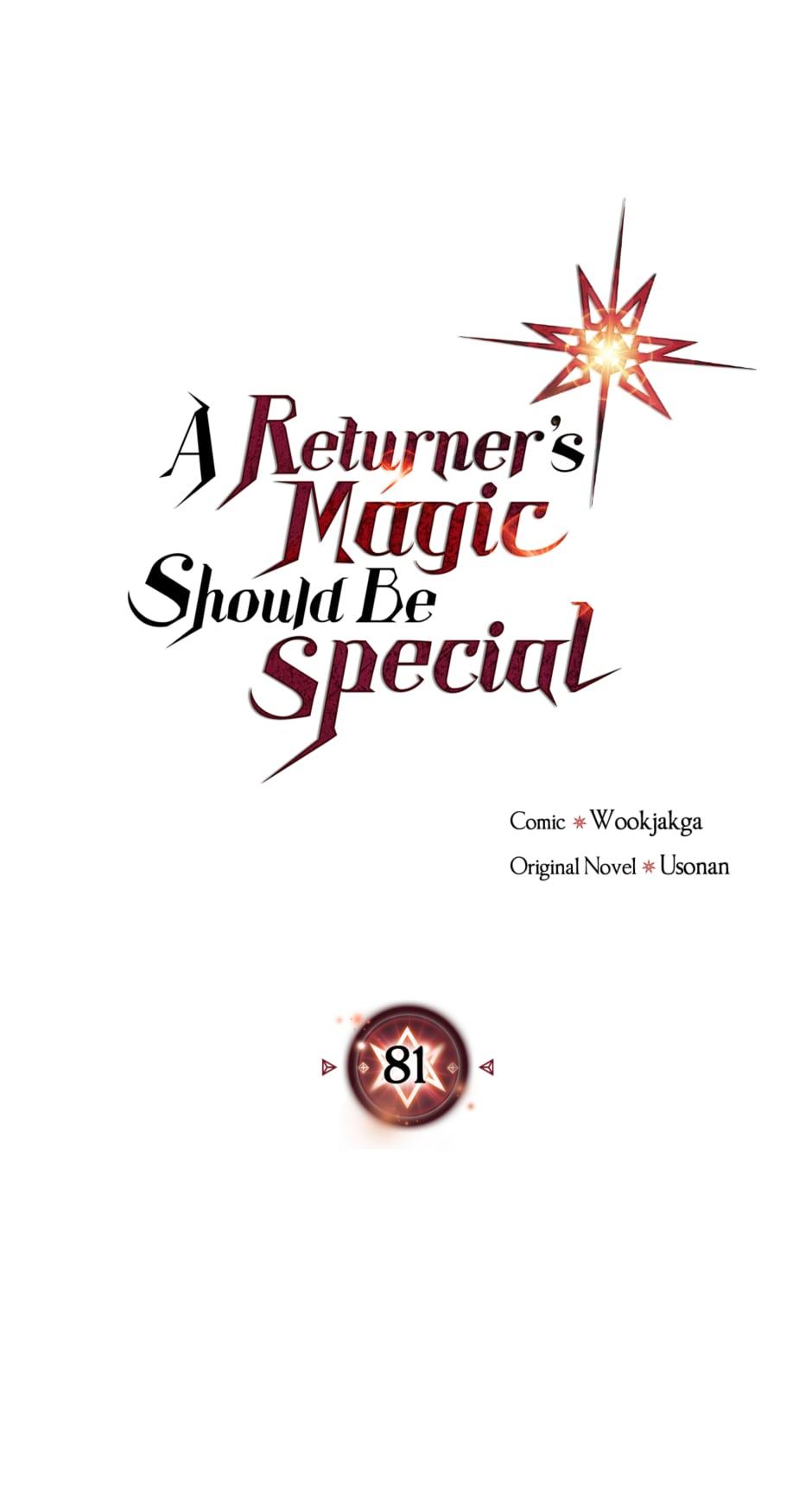 Read A Returner's Magic Should Be Special Manga Online