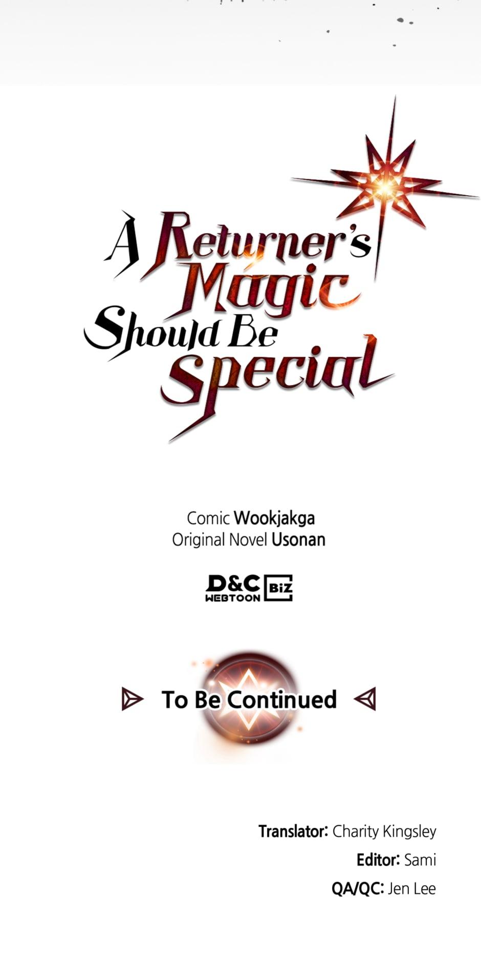 Read A Returner's Magic Should Be Special Manga Online
