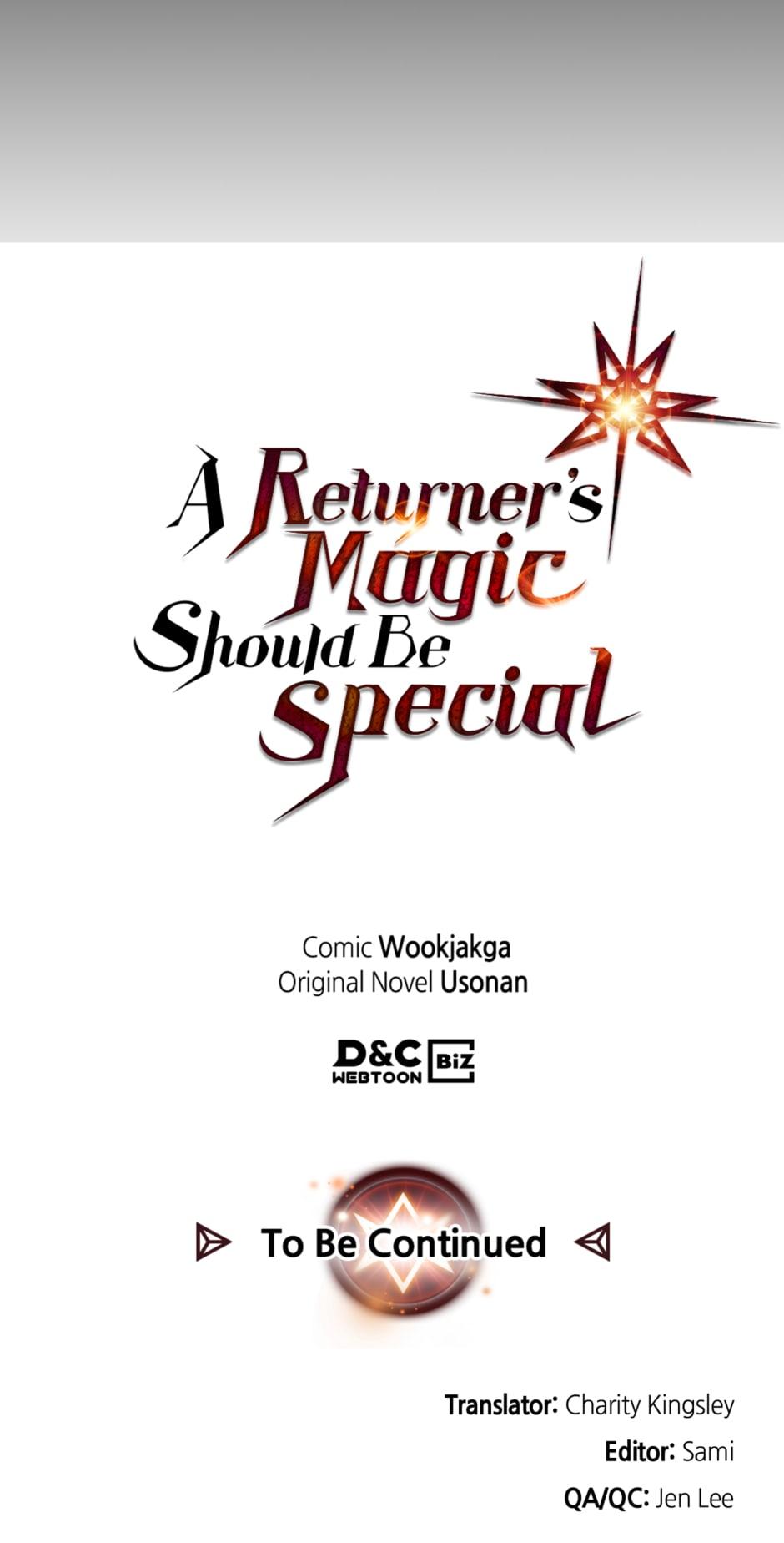 Read A Returner's Magic Should Be Special Manga Online