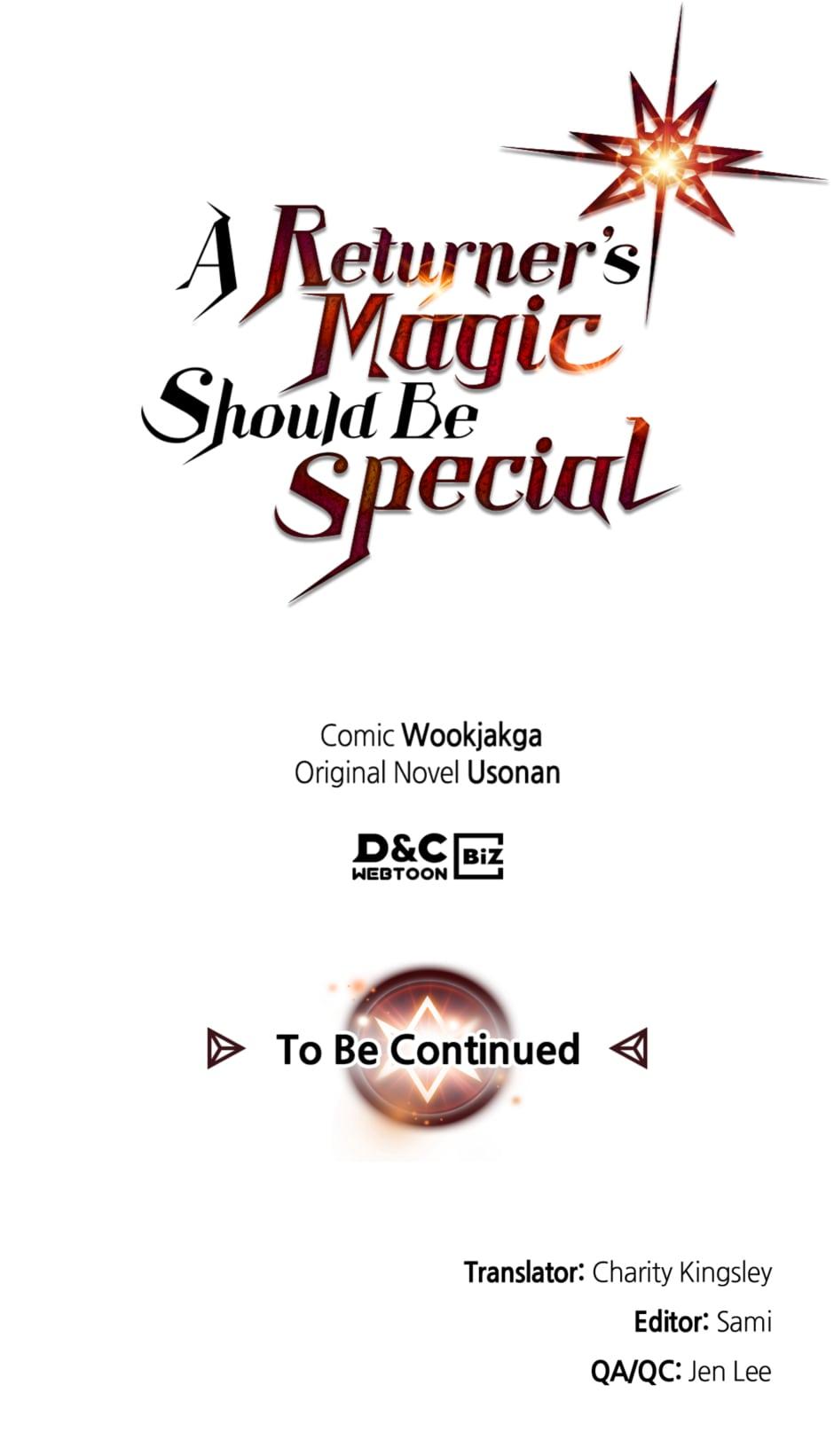 Read A Returner's Magic Should Be Special Manga Online