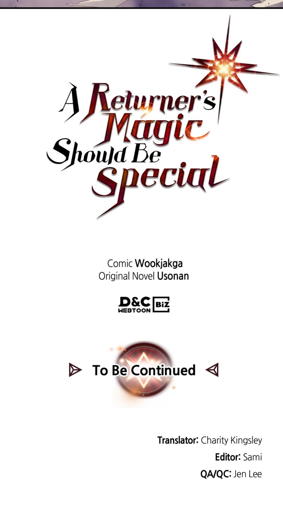 Read A Returner's Magic Should Be Special Manga Online