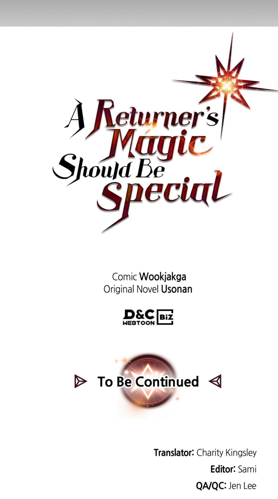 Read A Returner's Magic Should Be Special Manga Online