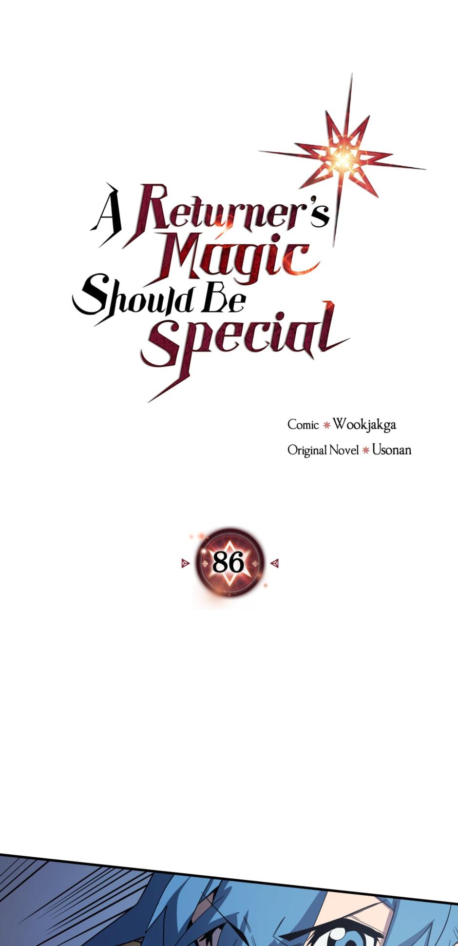Read A Returner's Magic Should Be Special Manga Online