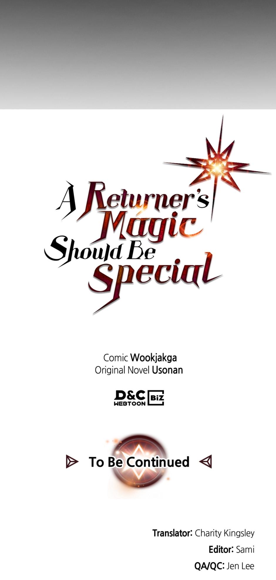 Read A Returner's Magic Should Be Special Manga Online
