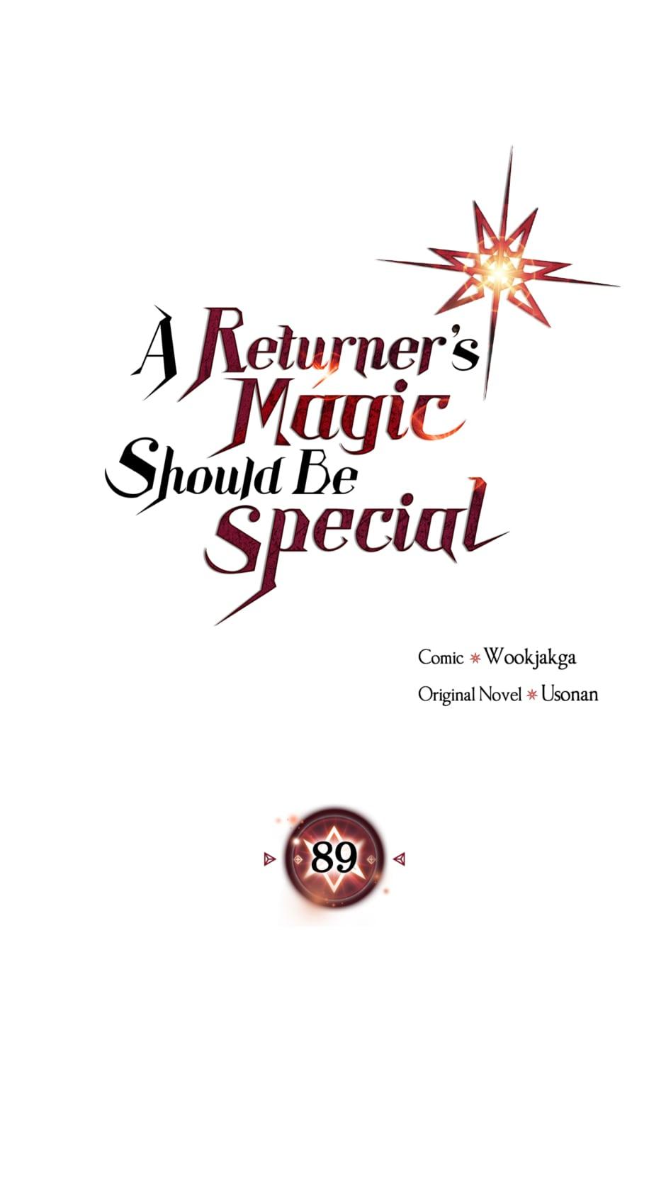 Read A Returner's Magic Should Be Special Manga Online