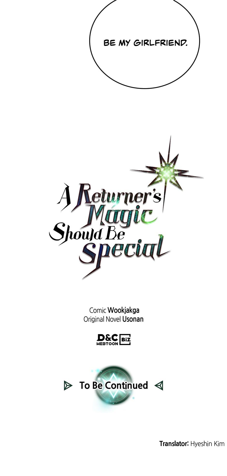 Read A Returner's Magic Should Be Special Manga Online