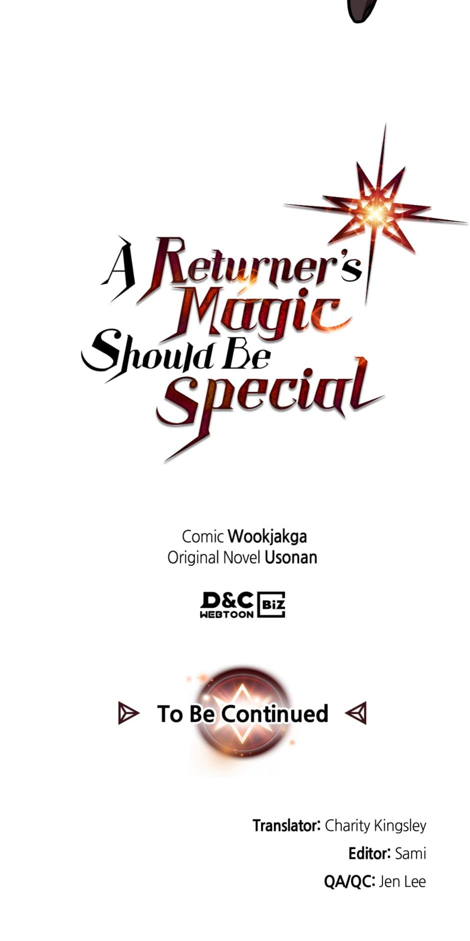 Read A Returner's Magic Should Be Special Manga Online