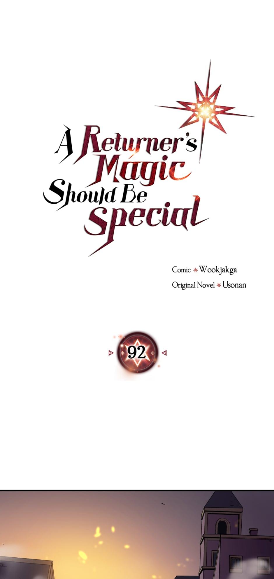 Read A Returner's Magic Should Be Special Manga Online