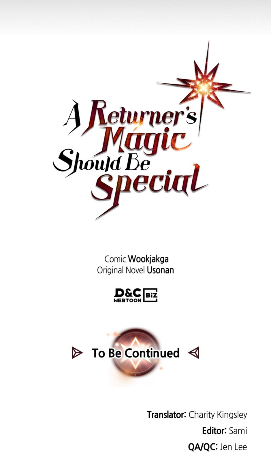 Read A Returner's Magic Should Be Special Manga Online
