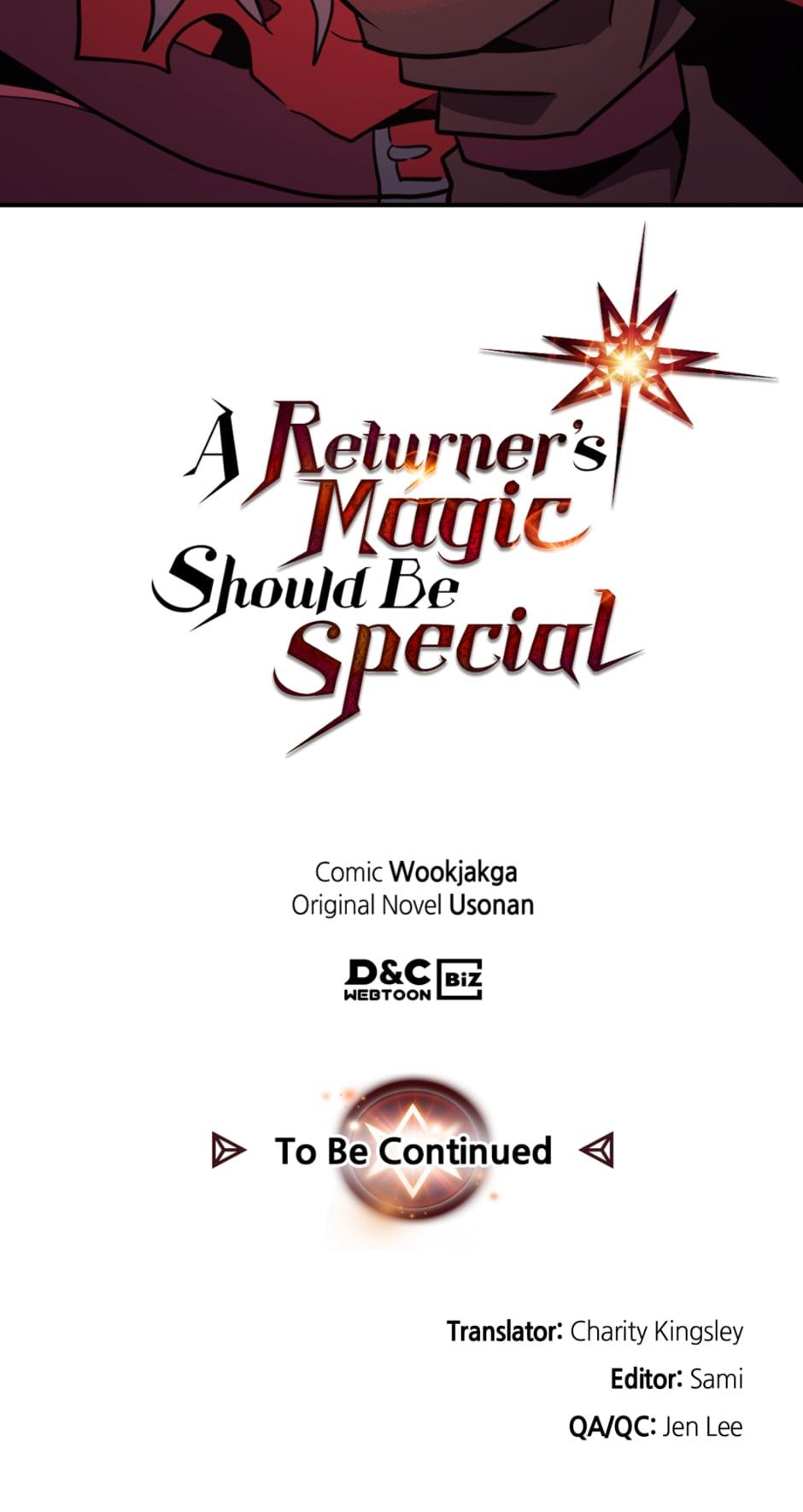 Read A Returner's Magic Should Be Special Manga Online