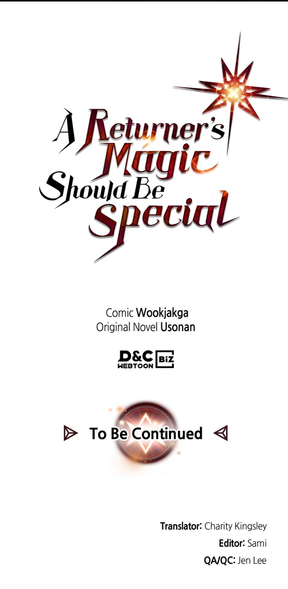 Read A Returner's Magic Should Be Special Manga Online