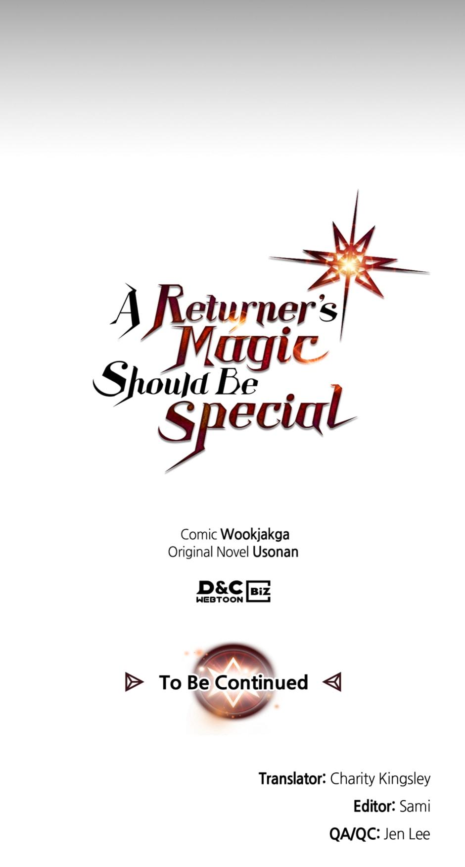 Read A Returner's Magic Should Be Special Manga Online