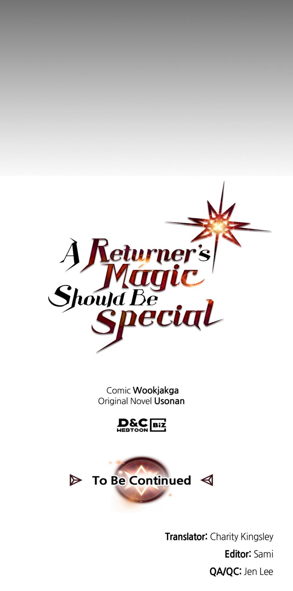 Read A Returner's Magic Should Be Special Manga Online