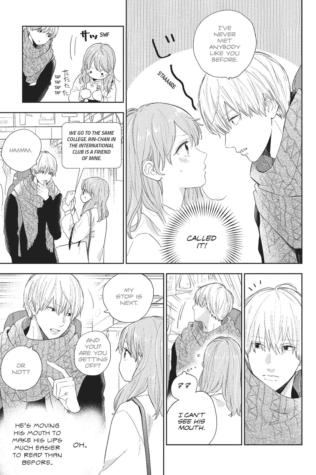 Read A Sign of Affection Manga Online