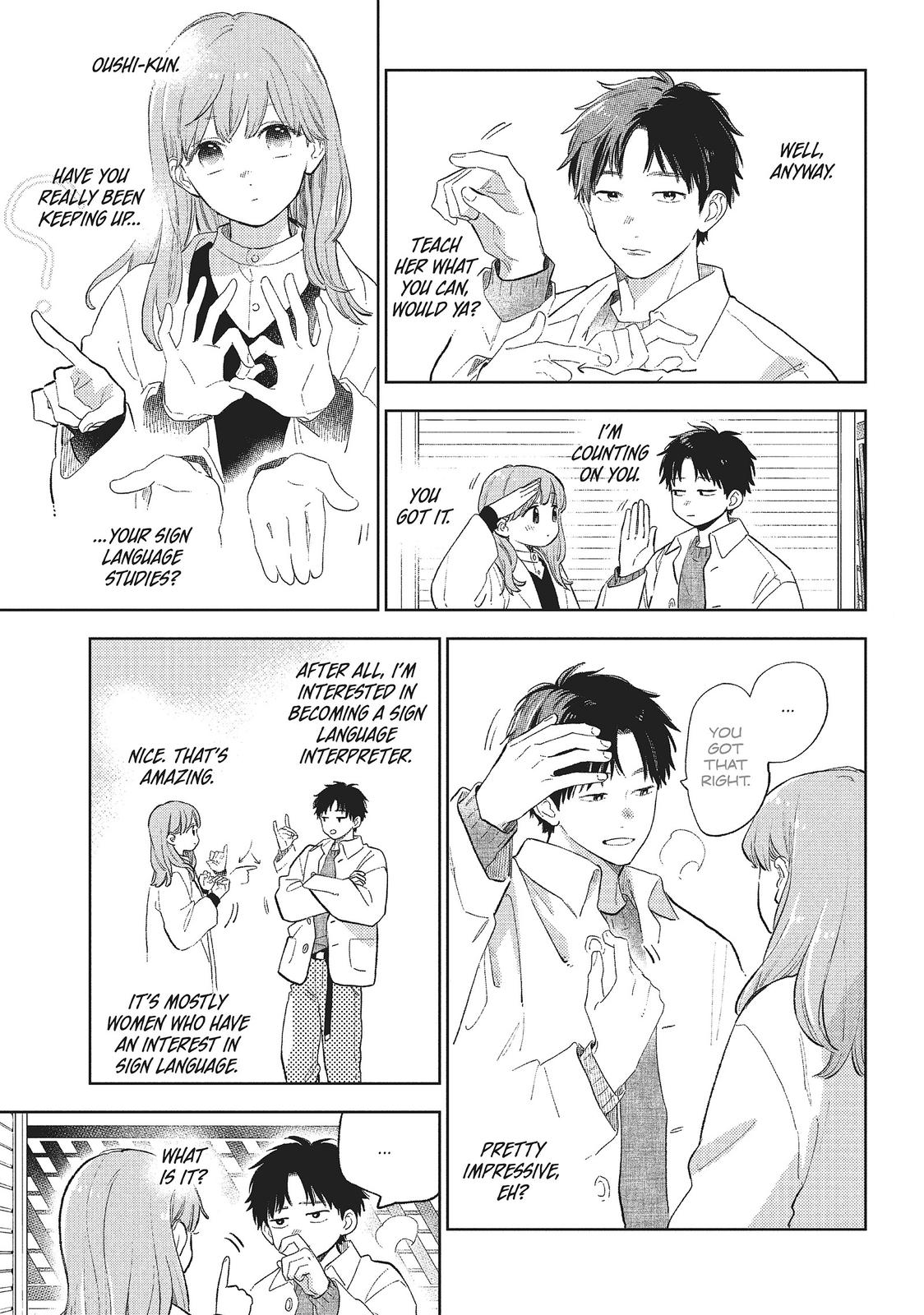 Read A Sign of Affection Manga Online
