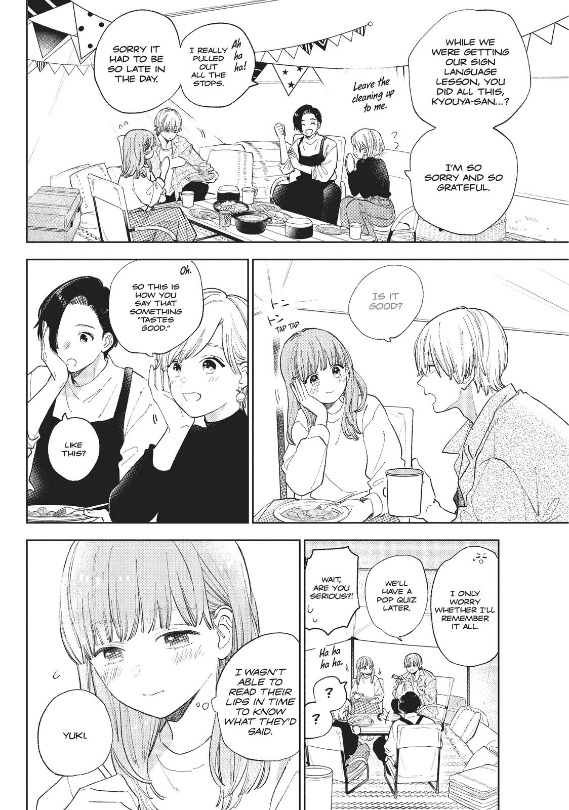 Read A Sign of Affection Manga Online