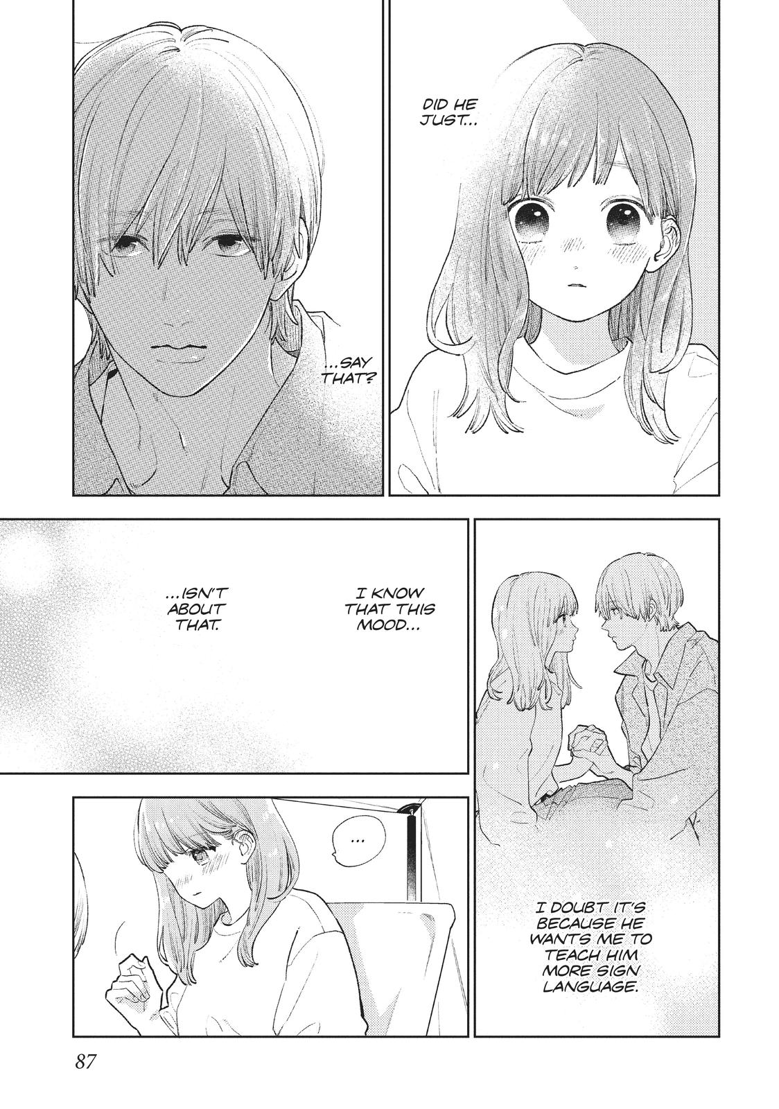 Read A Sign of Affection Manga Online