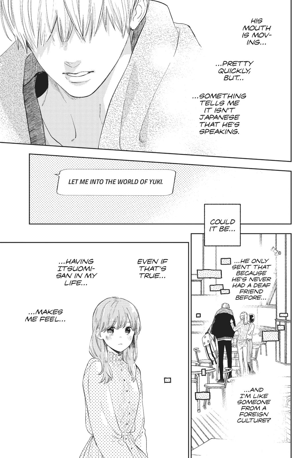 Read A Sign of Affection Manga Online