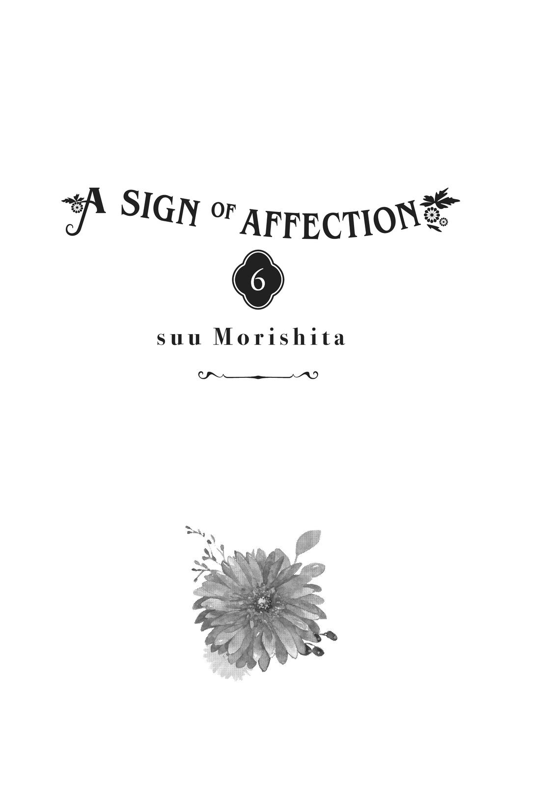 Read A Sign of Affection Manga Online