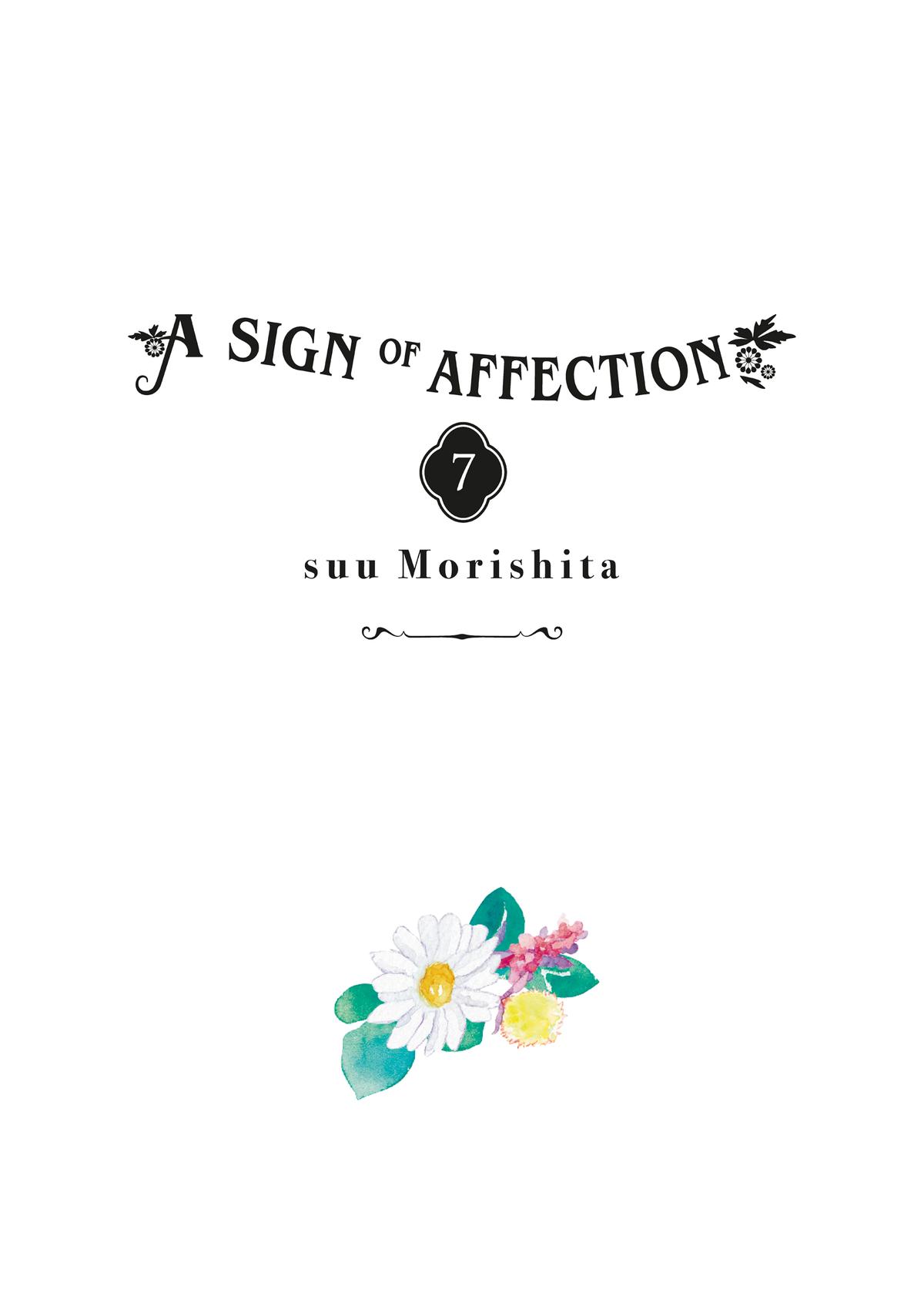 Read A Sign of Affection Manga Online