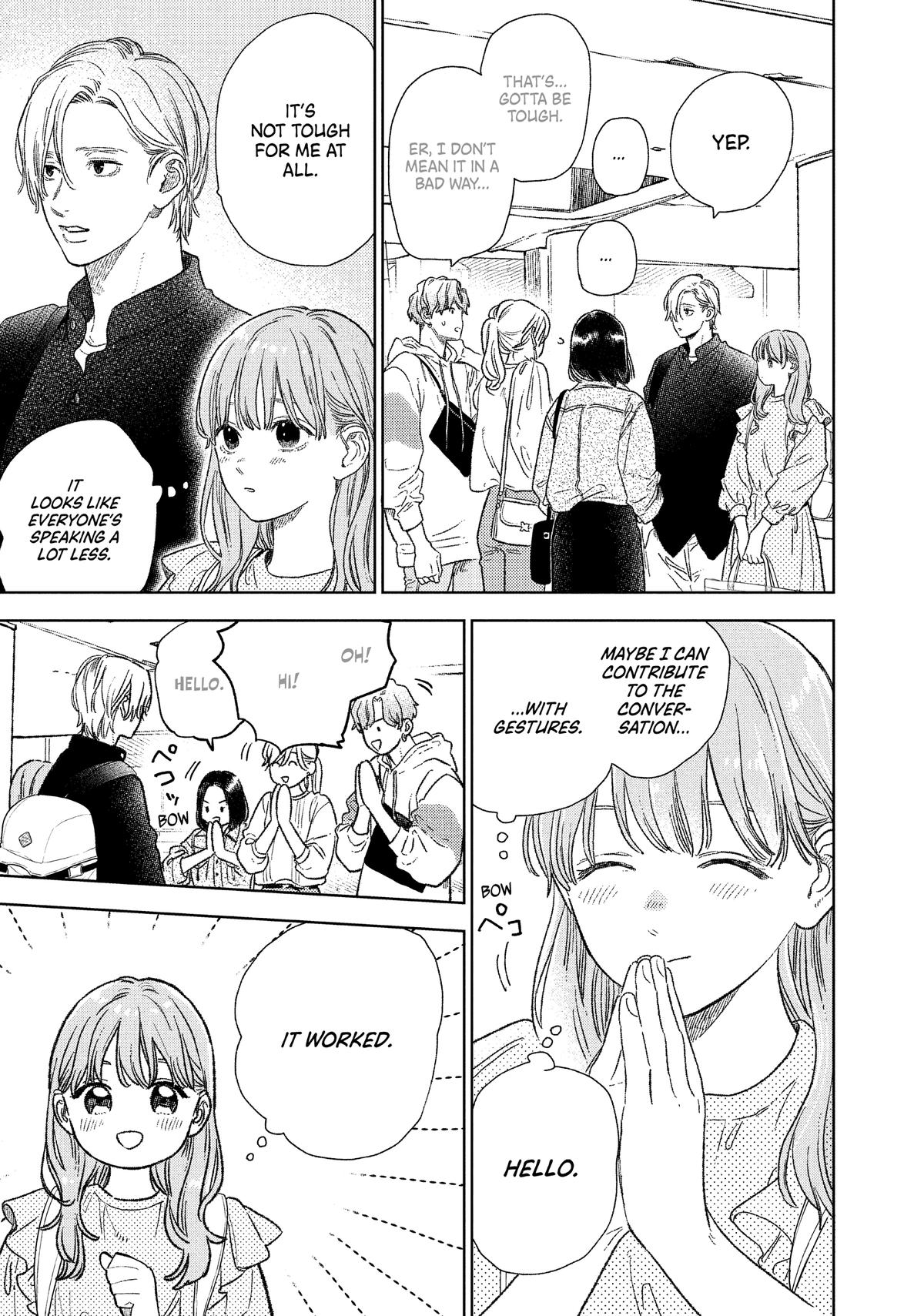 Read A Sign of Affection Manga Online