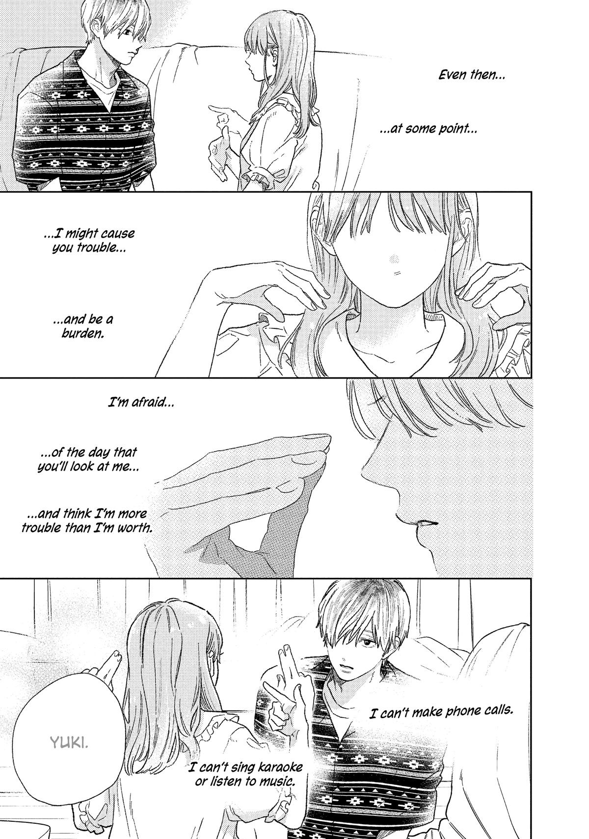 Read A Sign of Affection Manga Online