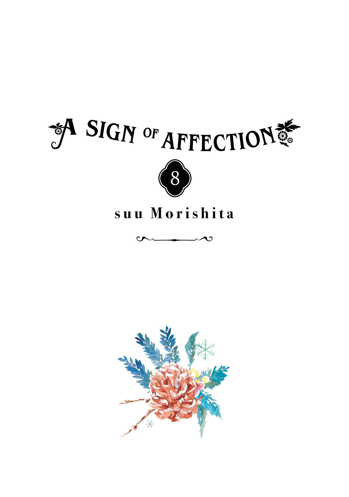 Read A Sign of Affection Manga Online