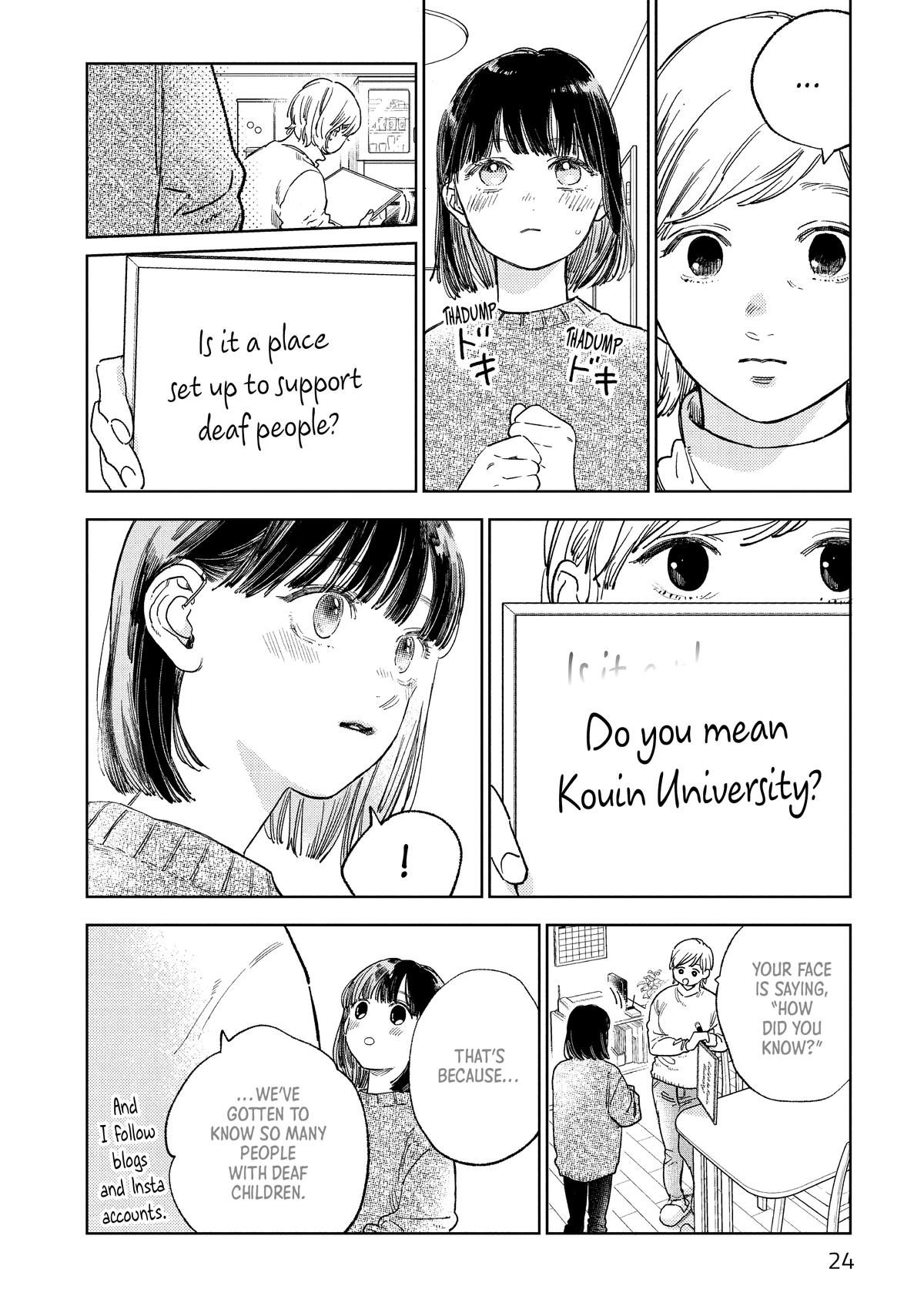 Read A Sign of Affection Manga Online