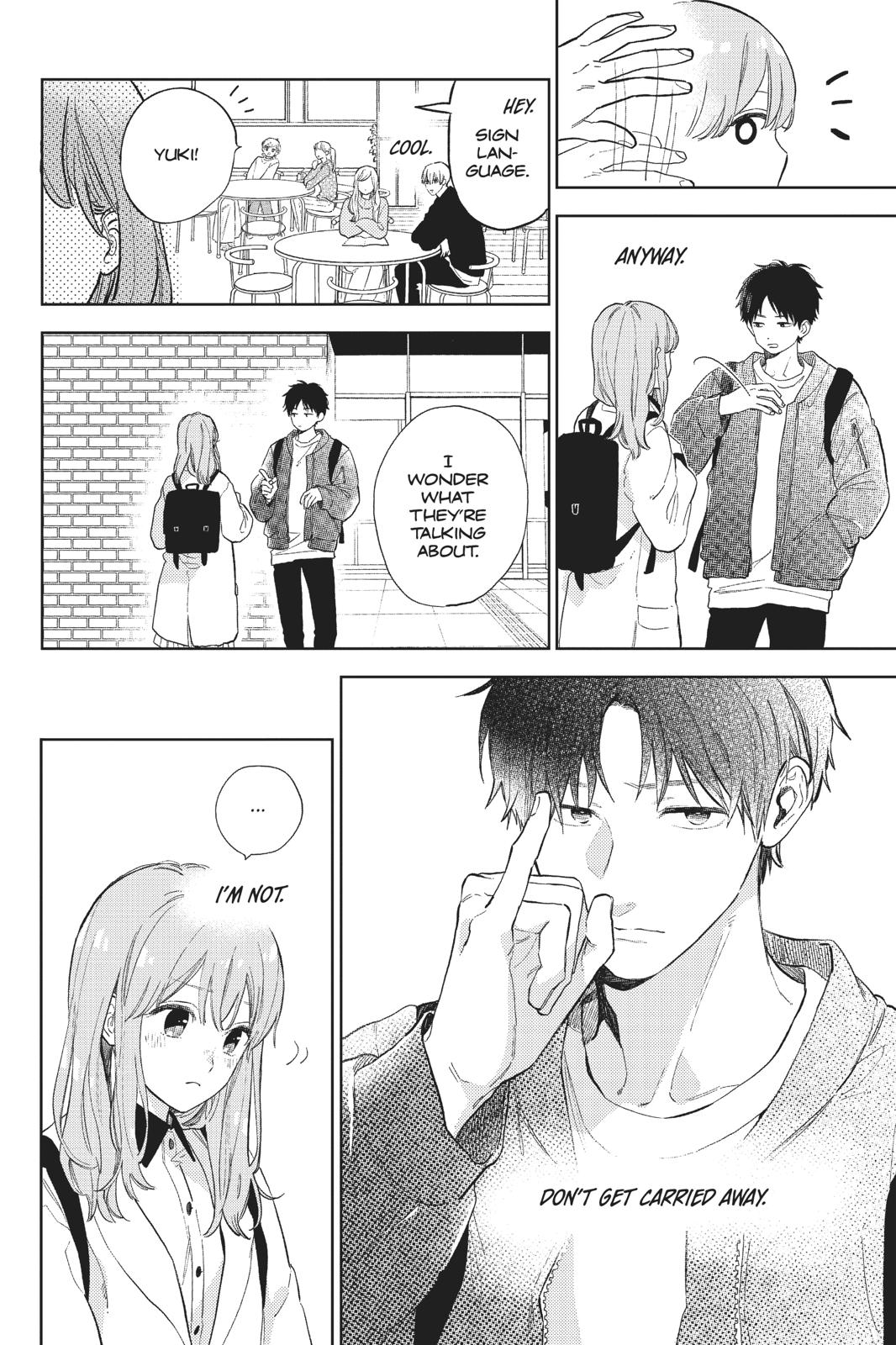 Read A Sign of Affection Manga Online