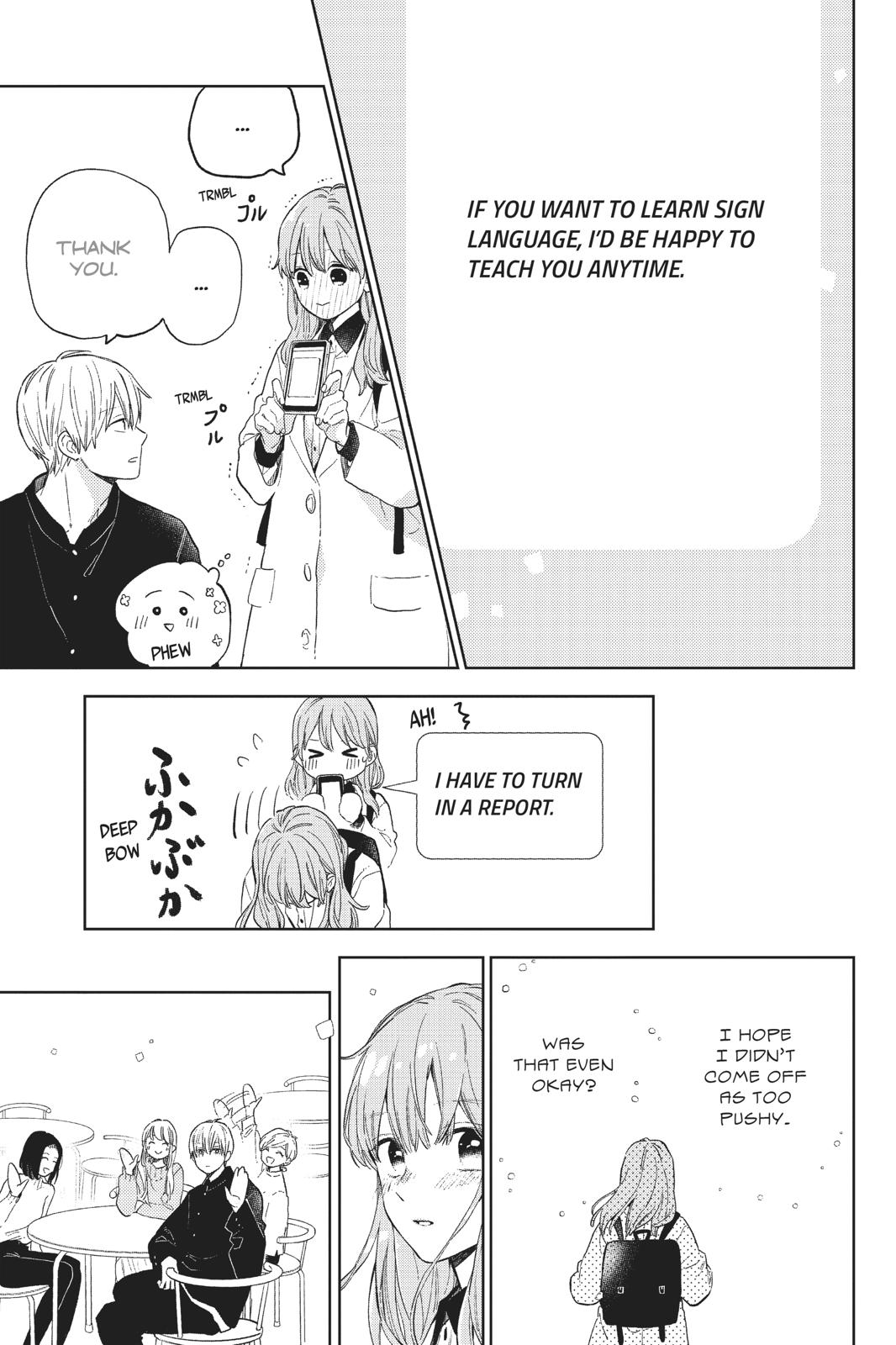 Read A Sign of Affection Manga Online