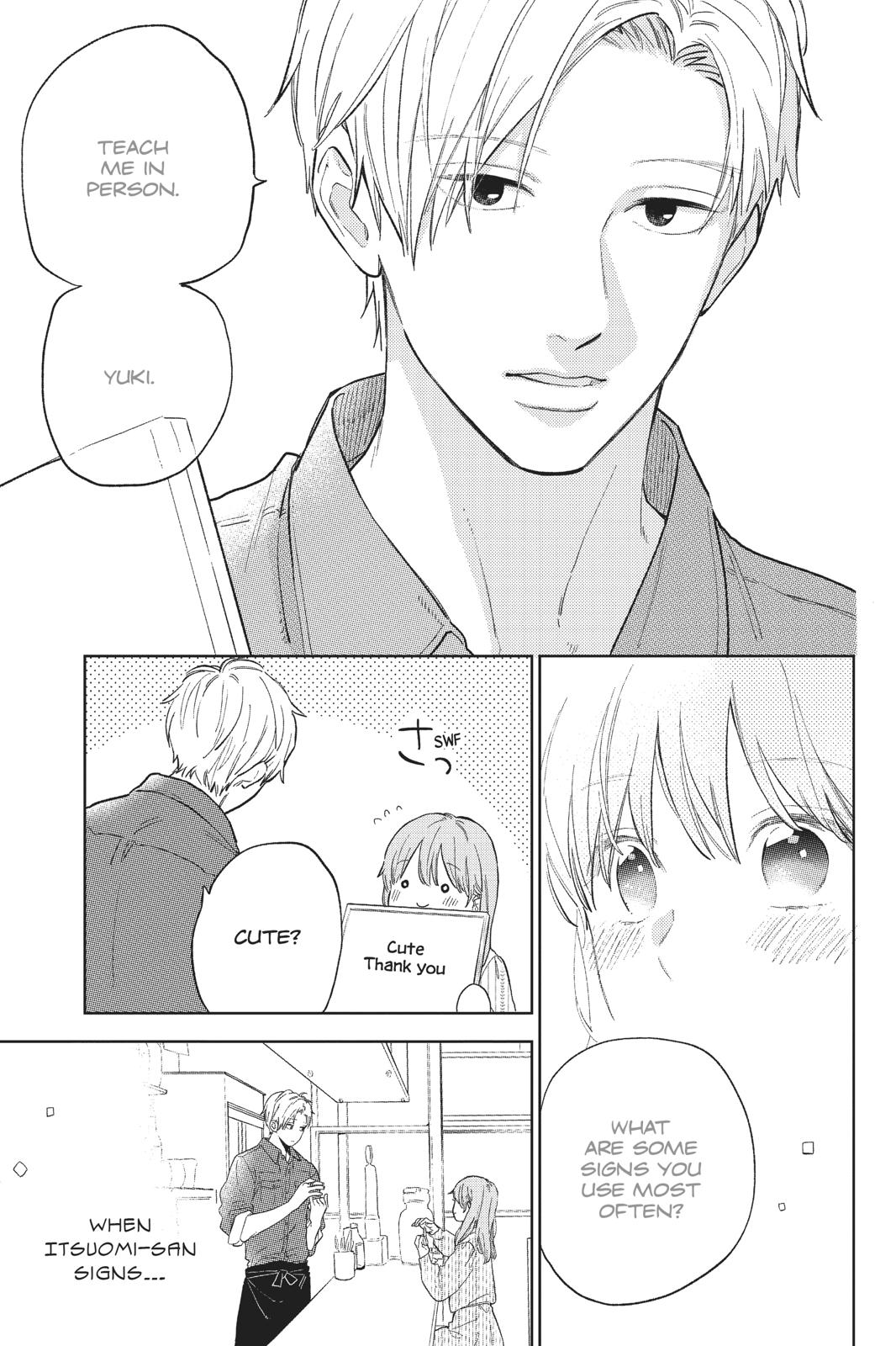 Read A Sign of Affection Manga Online