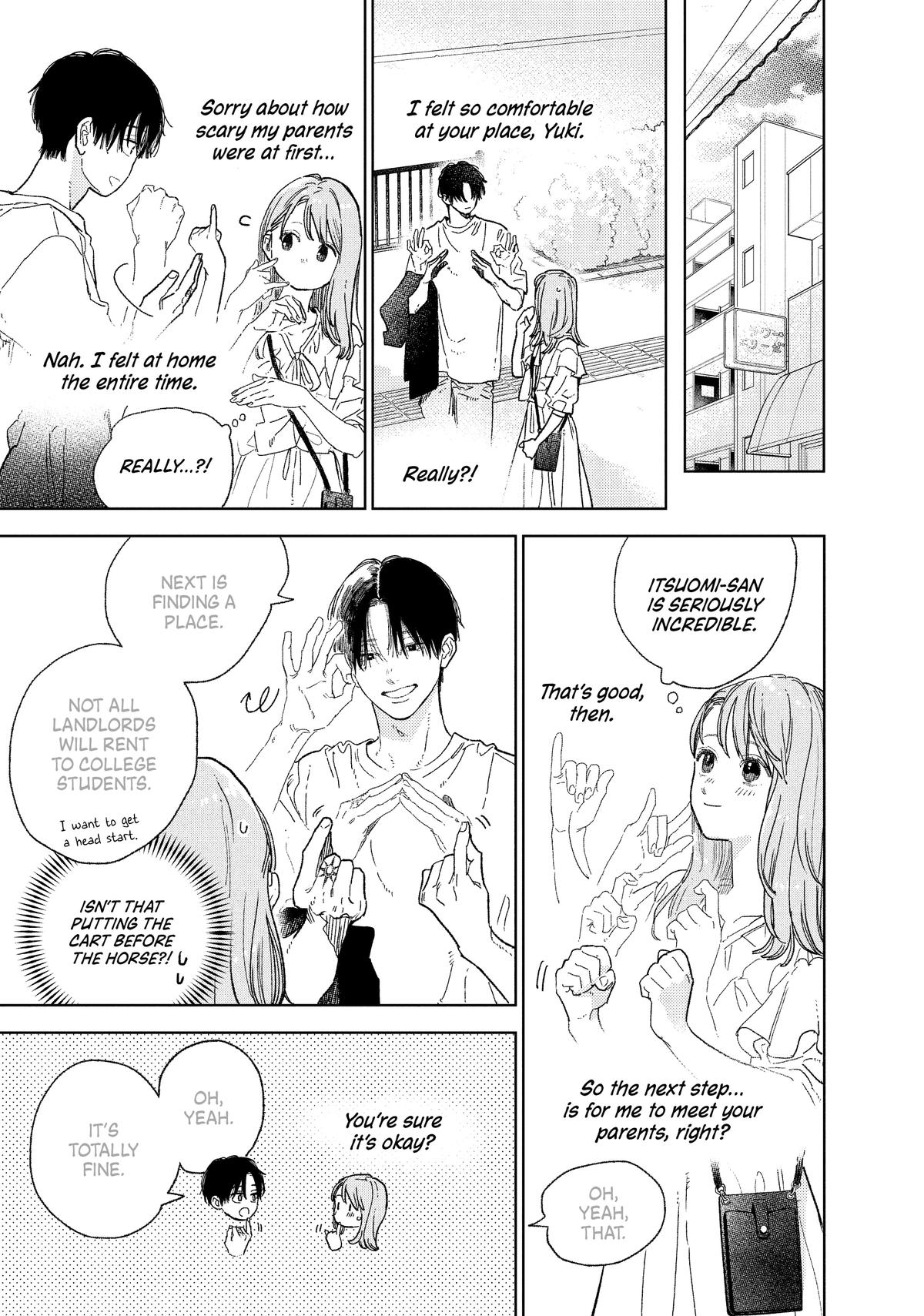 Read A Sign of Affection Manga Online