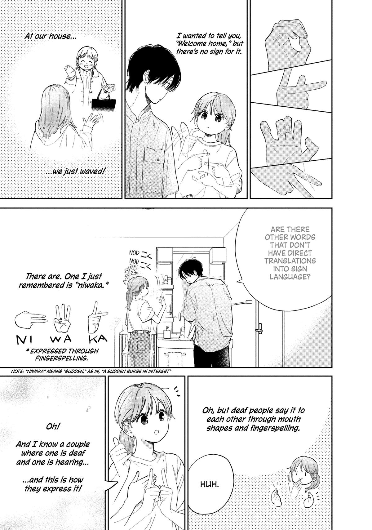 Read A Sign of Affection Manga Online