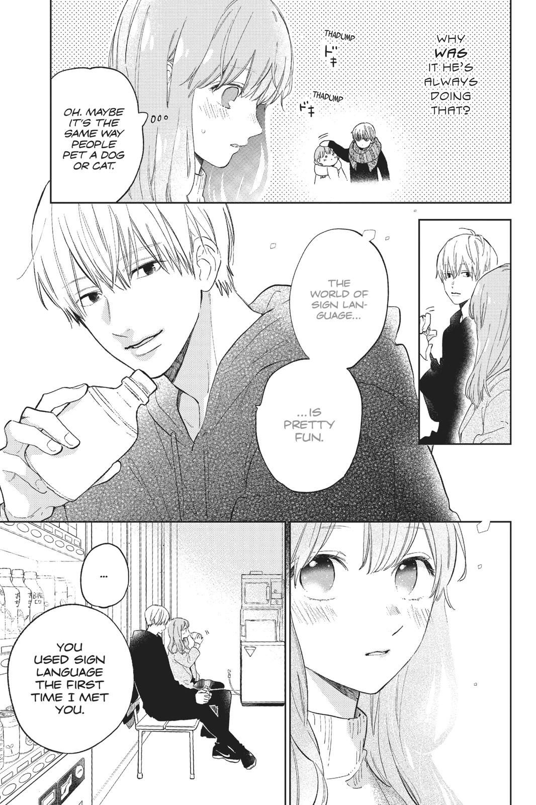 Read A Sign of Affection Manga Online