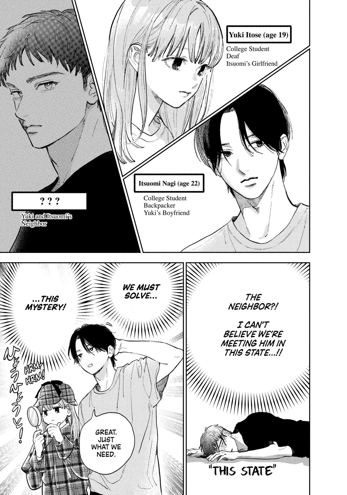 Read A Sign of Affection Manga Online