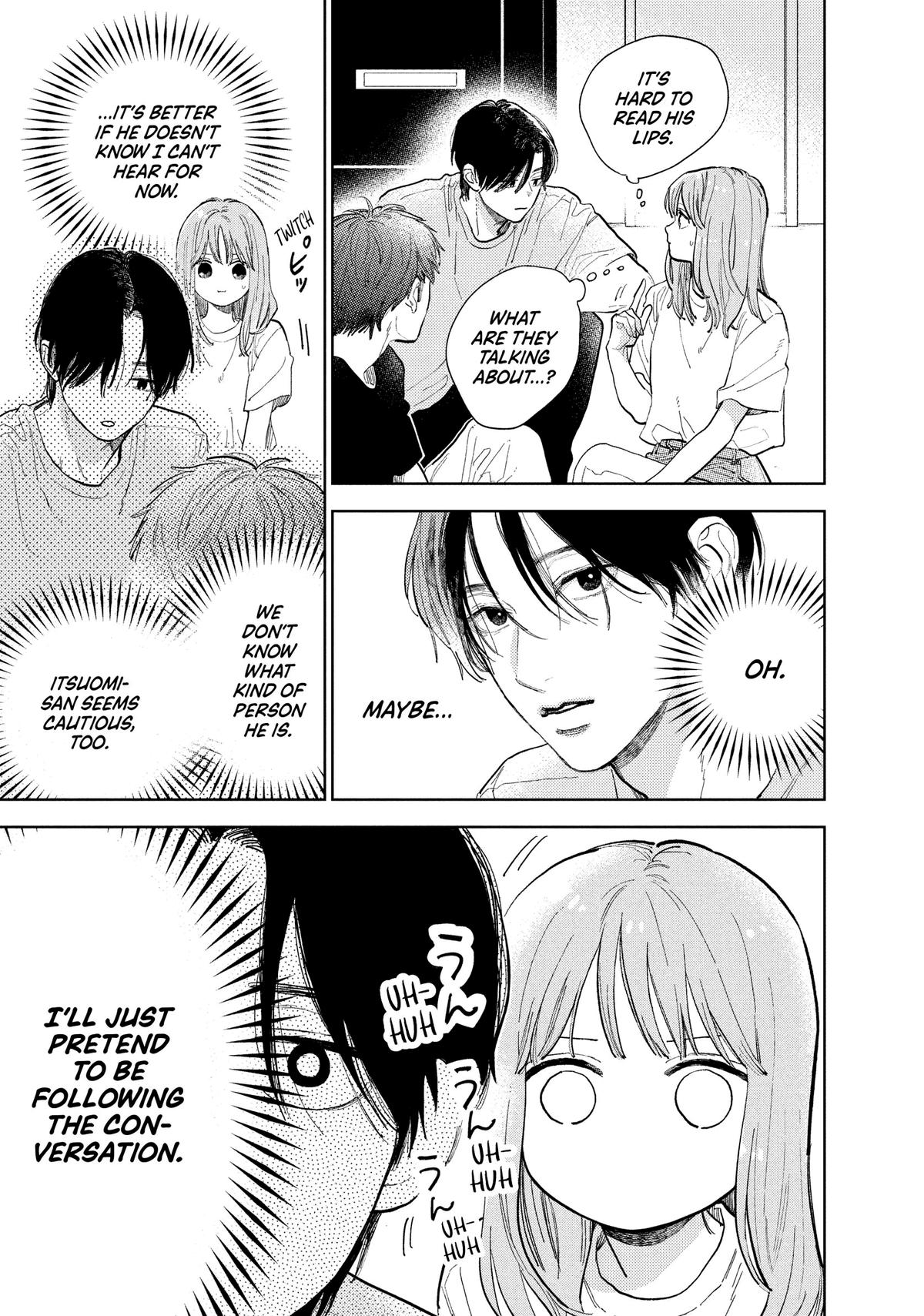 Read A Sign of Affection Manga Online