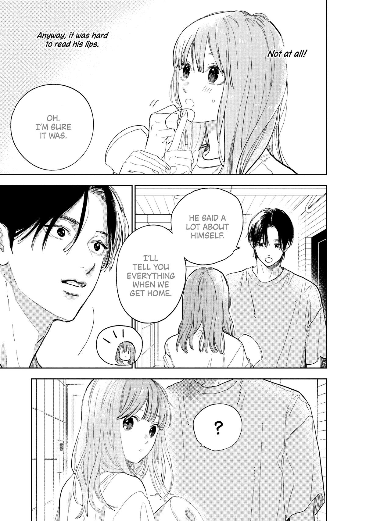 Read A Sign of Affection Manga Online