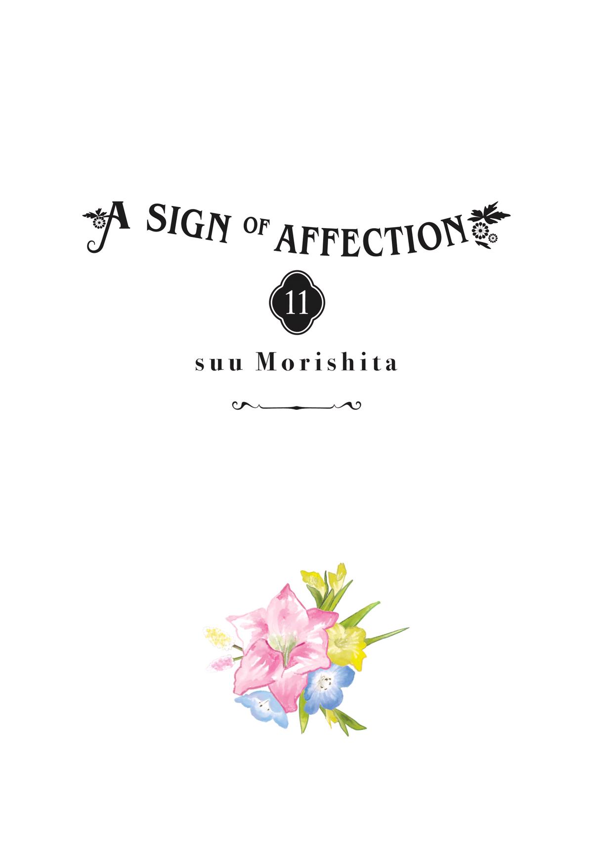 Read A Sign of Affection Manga Online