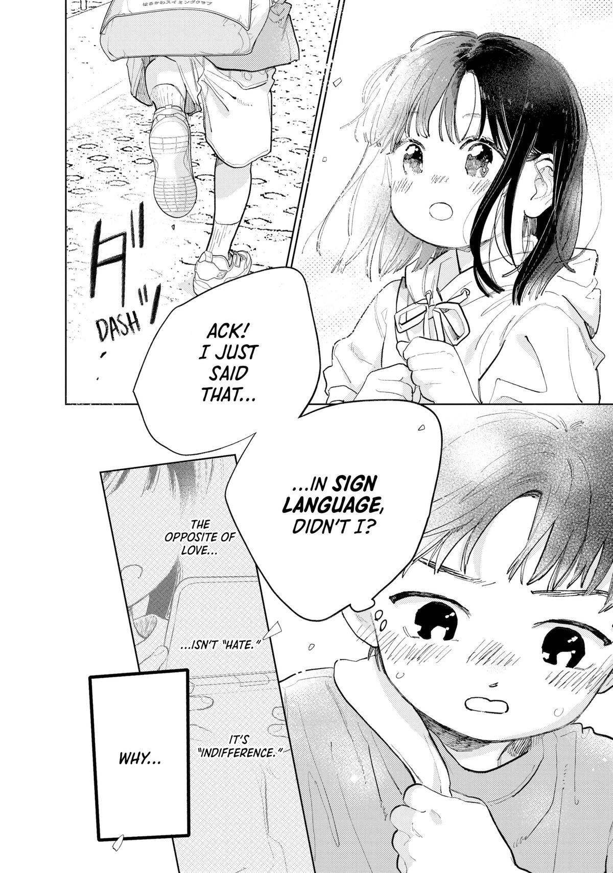 Read A Sign of Affection Manga Online