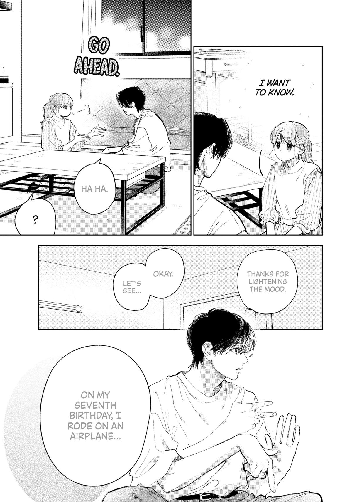 Read A Sign of Affection Manga Online