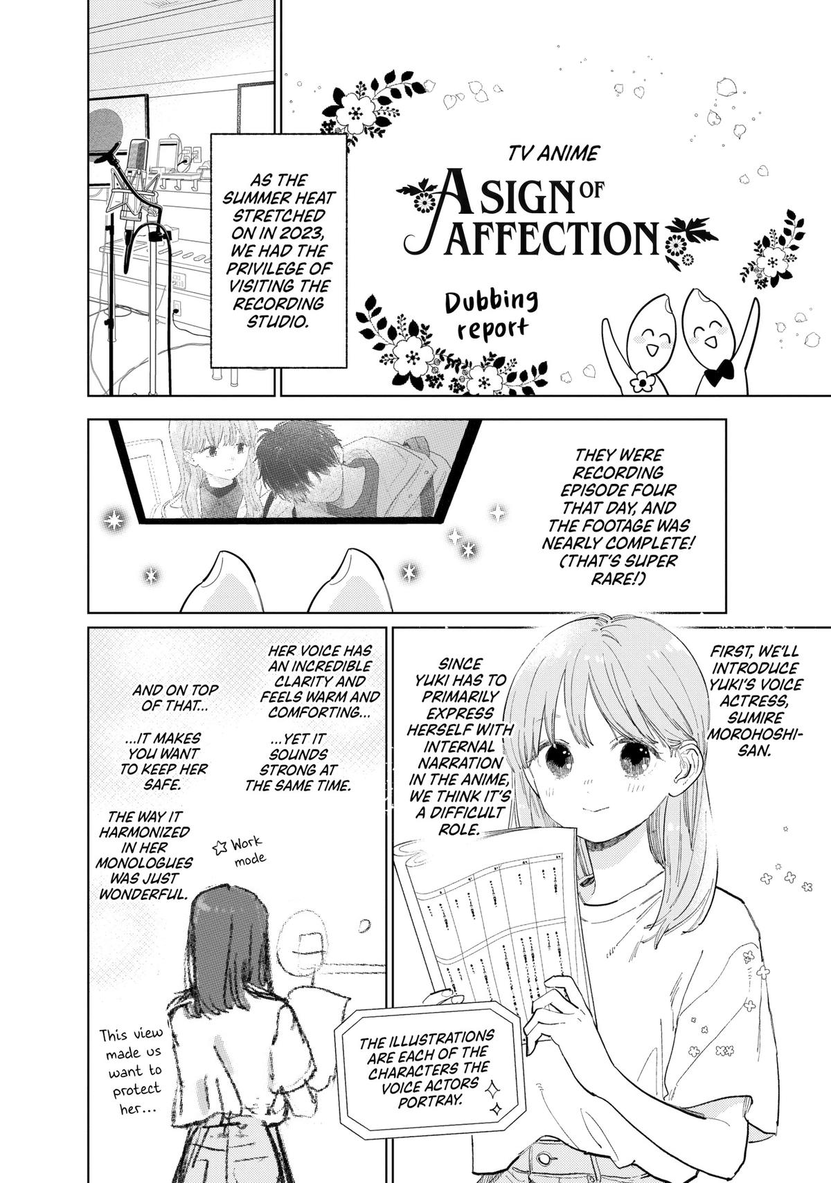 Read A Sign of Affection Manga Online