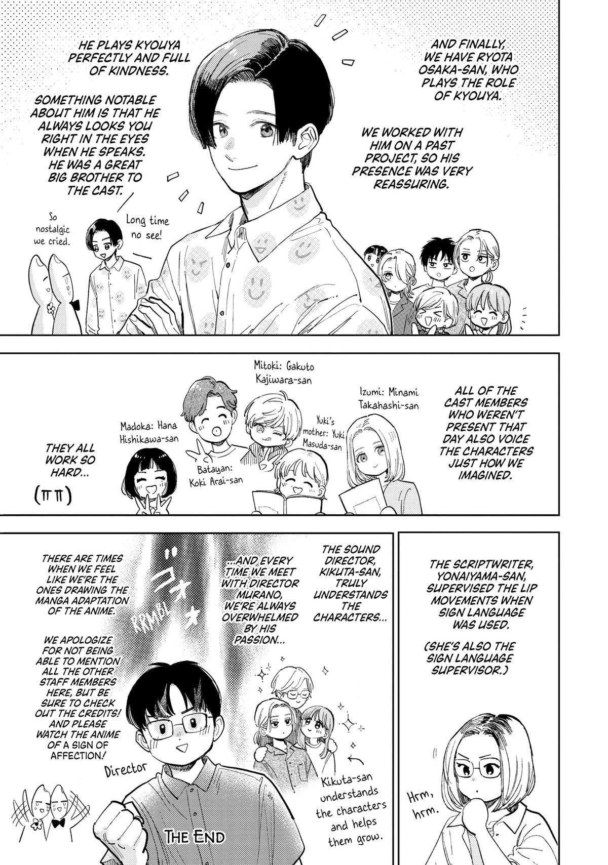 Read A Sign of Affection Manga Online