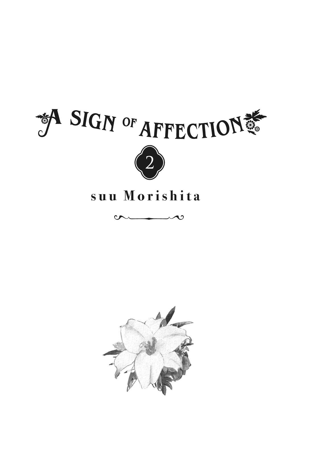 Read A Sign of Affection Manga Online