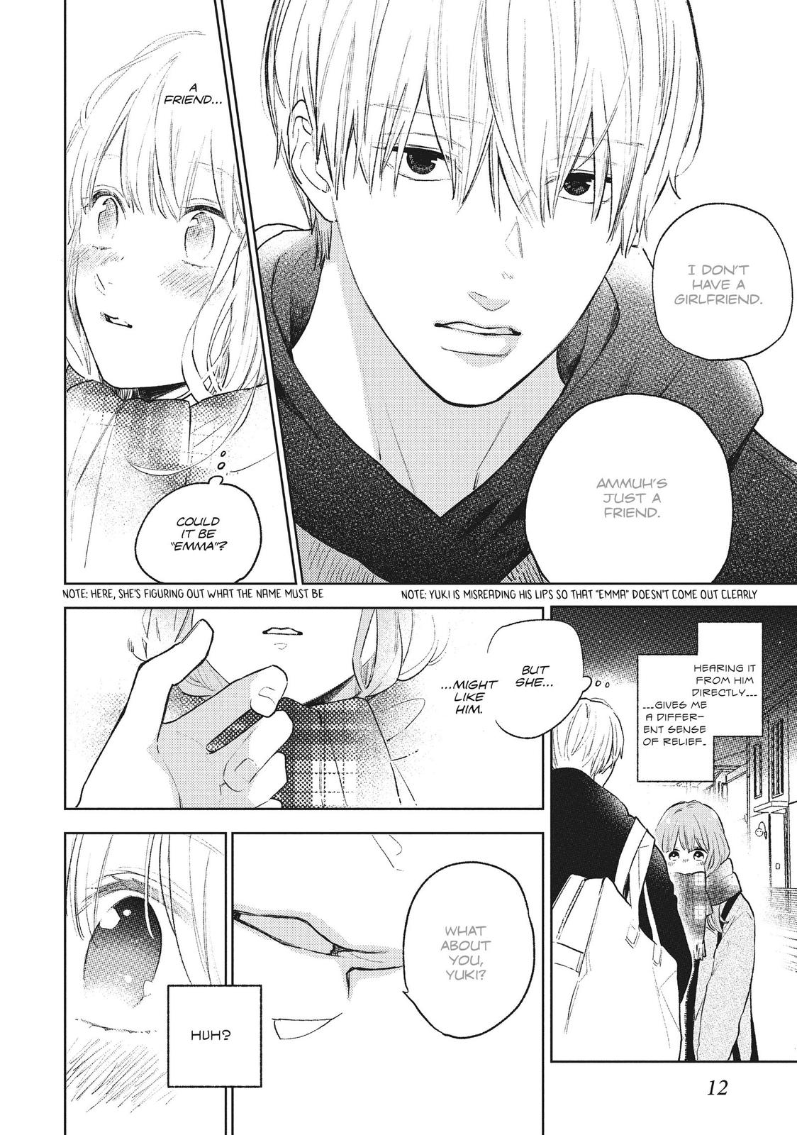Read A Sign of Affection Manga Online
