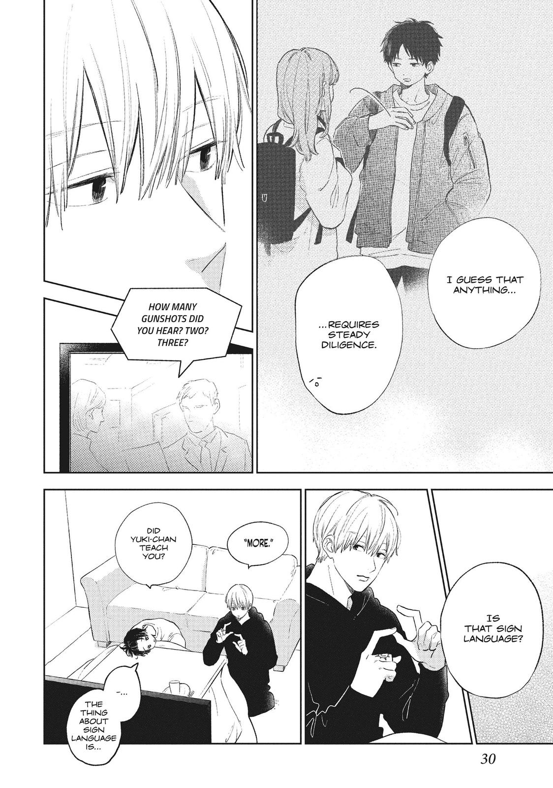 Read A Sign of Affection Manga Online