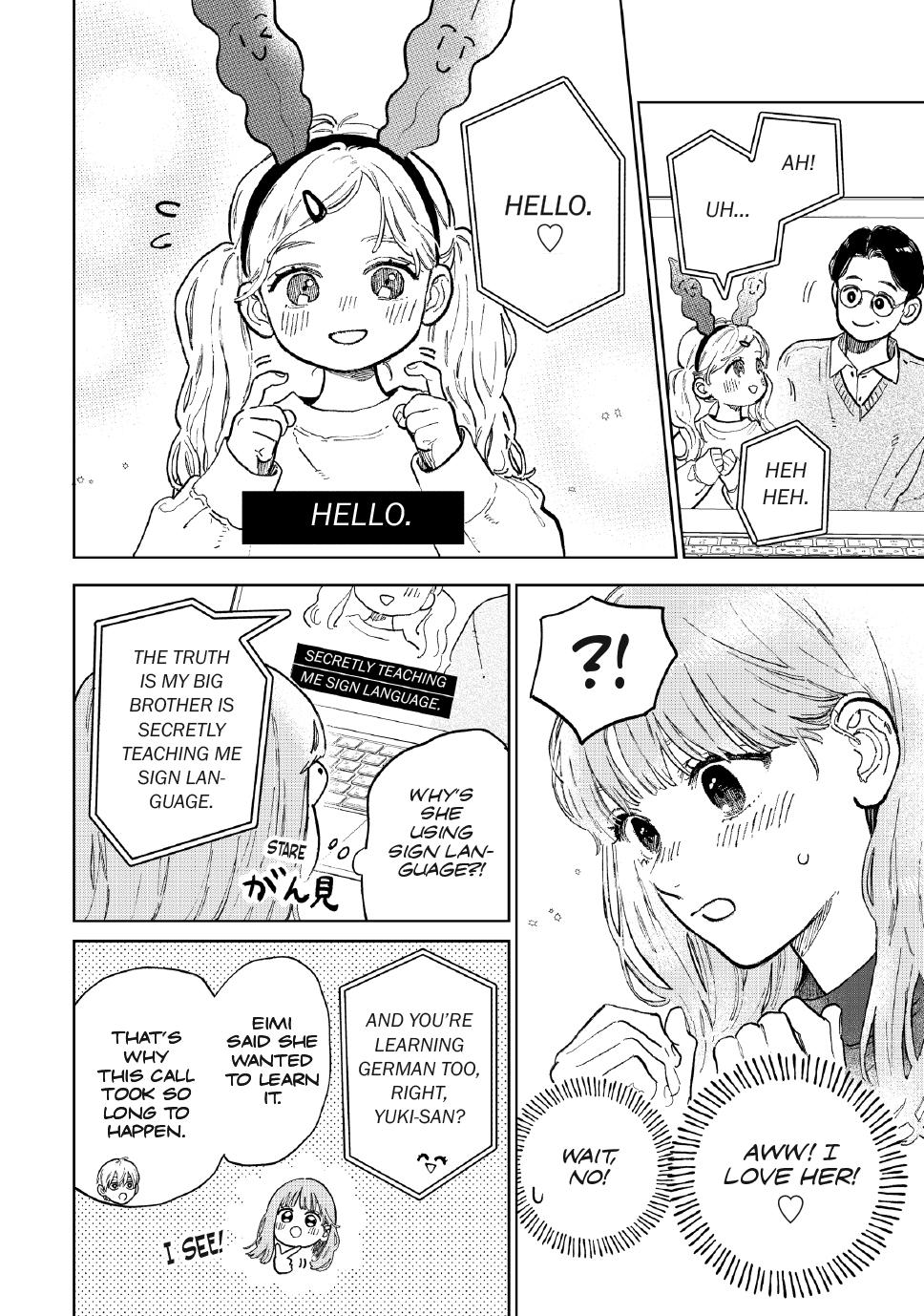 Read A Sign of Affection Manga Online